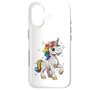Joyeux Mois de la Fierté : Brick Builder Squad Rainbow Unicorn Coque pour iPhone 17