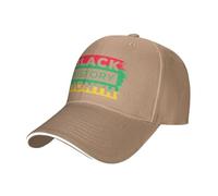 Joyeux Mois de l'histoire des Noirs Casquette de Baseball Casquette de Sport Chapeaux de Papa