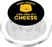 Joyeux Morceau De Fromage Sweet Dreams are Made of Cheese PopSockets PopGrip pour MagSafe