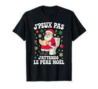 Joyeux Noël 2025 Drôle Humoristique Père Noël T-Shirt