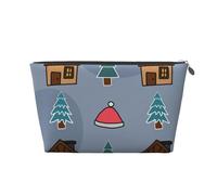 Joyeux Noël Arbre de Noël, Trousse de Toilette Trousse de Maquillage Sac à cosmétiques Trousse de Toilette de Voyage Portable