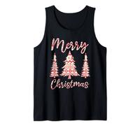 Joyeux Noël Arbres De Noël Dans La Neige Noël Moche Débardeur