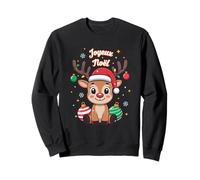 Joyeux Noël avec Un Adorable Petit Renne Sweatshirt