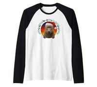 Joyeux Noël, babouin Africain Kruger Safari Holiday Funny Manche Raglan
