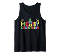 Joyeux Noël Block Building Builder Brick Master Builder Débardeur