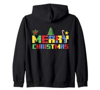 Joyeux Noël Block Building Builder Brick Master Builder Sweat à Capuche