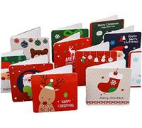 Joyeux Noël Cartes de Voeux avec Enveloppes Cartes de Voeux de Vacances 6pcs pour Noël ReligieuxTraitement professionnel
