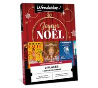 Joyeux Noël Culturel - Sortie Culturelle en Duo - Coffret Cadeau - Ticketbox - Idée Cadeau Divertissement