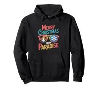 Joyeux Noël Depuis Paradise Tropical Beach Sweat à Capuche