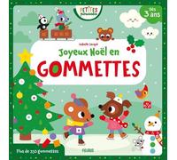 Joyeux Noël en gommettes - Isabelle Jacqué - Fleurus - broché - Document jeunesse