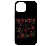 Joyeux Noël Icônes Esprit des Fêtes Coque pour iPhone 15