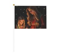 Joyeux Noël Impression Double Face Héros Drapeaux Extérieur Intérieur Décoratif Sports Jeux Festival Événements Drapeau