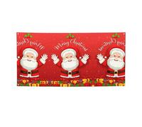 Joyeux Noël. Imprimez la bannière de fête, bannière pour tous les événements, drapeaux lumineux pour anniversaire, Thanksgiving et plus encore