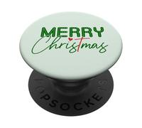 Joyeux Noël Jésus Christ Croix Raison pour la Saison Meme PopSockets PopGrip Adhésif