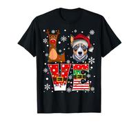 Joyeux Noël Love Blue Heeler Dog Ugly Xmas T-Shirt