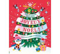 Joyeux Noël ! - Mes stickers brillants - dès 3 ans - Holly Bathie - Usborne - broché - Document jeunesse