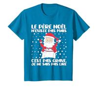 Joyeux Noël Père Noël N'Existe Pas Famille Enfant Cadeau T-Shirt