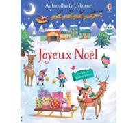 Joyeux Noël - Premiers autocollants - Dès 3 ans - Alice Beecham - Usborne - broché - Document jeunesse