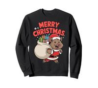 Joyeux Noël Sanglier Porc sauvage Sweatshirt