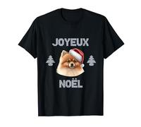 Joyeux Noël Spitz chien pull noel chiot chiens T-Shirt