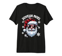 Joyeux Noël Tee Shirt Père Noël T-Shirt Haut de Gamme