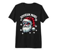 Joyeux Noël Tee Shirt Père Noël T-Shirt Haut de Gamme