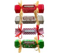 Joyeux Noël Tirelire for Cadeau Cash d'argent, Tirelire de Noël, Cadeau de Noël, Surprise DIY pour Parents, Amoureux, Enfants et Amis Noël (4PCS, 4PCS)