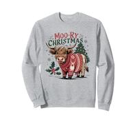 Joyeux Noël Vache Moo Moo Noël Sweatshirt