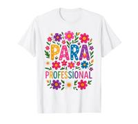 Joyeux Premier Jour de rentrée des Classes pour Un Professeur paraprofessionnel T-Shirt Graphique avec Valeur, Homme, Blanc, S