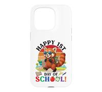 Joyeux Premier Jour d'école, Mignon rhinocéros, étudiant, garçon, Fille Coque pour iPhone 15 Pro