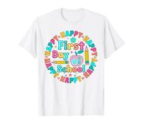 Joyeux Premier Jour d'école, Professeur et élève, Retour à l'école T-Shirt