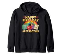 Joyeux Premier Jour, Faisons-Le, Bonne rentrée Scolaire Sweat à Capuche