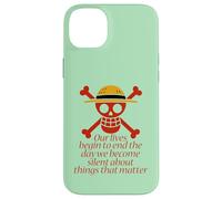 Joyeux Roger. Nos Vies... des Choses Qui comptent. Coque pour iPhone 14 Plus