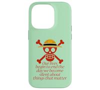 Joyeux Roger. Nos Vies... des Choses Qui comptent. Coque pour iPhone 14 Pro
