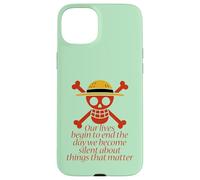 Joyeux Roger. Nos Vies... des Choses Qui comptent. Coque pour iPhone 15 Plus