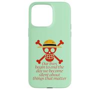 Joyeux Roger. Nos Vies... des Choses Qui comptent. Coque pour iPhone 15 Pro Max