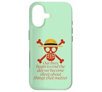 Joyeux Roger. Nos Vies... des Choses Qui comptent. Coque pour iPhone 17