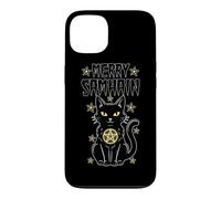 Joyeux Samhain Witch Cat Wicca Wiccan Occult Halloween Coque pour iPhone 13