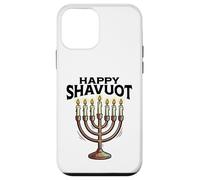 Joyeux Shavouot Judaïsme des fêtes juives Menorah Coque pour iPhone 12 Mini
