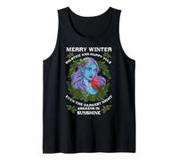 Joyeux Solstice d'hiver et Joyeux Noël Nordique Débardeur