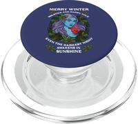 Joyeux Solstice d'hiver et Joyeux Noël Nordique PopSockets PopGrip pour MagSafe