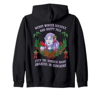 Joyeux Solstice d'hiver Joyeux Yule Costume de Noël Amusant Sweat à Capuche