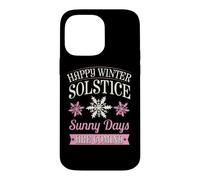 Joyeux Solstice d'hiver Les Beaux Jours arrivent Coque pour iPhone 14 Pro Max