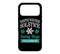 Joyeux Solstice d'hiver Les Beaux Jours arrivent Coque pour iPhone 17 Pro Max