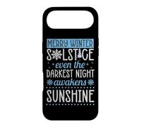 Joyeux Solstice d'hiver, même la Nuit la Plus Sombre s'éveille Coque pour iPhone Air