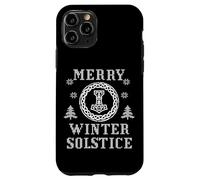 Joyeux Solstice d'hiver Nordique Joyeux noël pour Vikings Coque pour iPhone 11 Pro