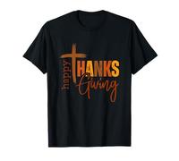 Joyeux Thanksgiving à Tous, Autumn Vibes Design Golden Forest T-Shirt