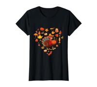 Joyeux Thanksgiving pour la fête de la Dinde, dîner Familial, Automne T-Shirt Graphique avec Valeur