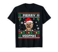Joyeux Woofmas Yorkshire Terrier Chien Noël Moche Noël T-Shirt