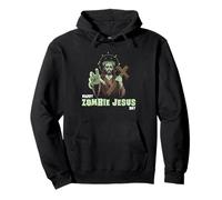 Joyeux Zombie Jésus Religieux fête de Pâques fête drôle Sweat à Capuche